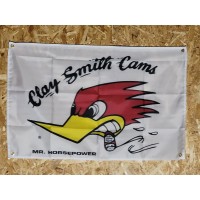 Drapeau "woody woodpecker Clay Smith F" Vintage 60x90cm - Idéal Déco Garage Loft ou autre