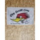 Drapeau "woody woodpecker Clay Smith F" Vintage 60x90cm - Idéal Déco Garage Loft ou autre