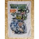 Drapeau "Rat Fink N°5" Vintage 60x90cm - Idéal Déco Garage Loft ou autre