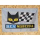 Drapeau "Sev Marchal" Vintage 60x90cm - Idéal Déco Garage Loft ou autre