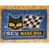Drapeau "Sev Marchal" Vintage 60x90cm - Idéal Déco Garage Loft ou autre