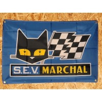 Drapeau "Sev Marchal" Vintage 60x90cm - Idéal Déco Garage Loft ou autre