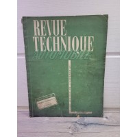 Renault Celtaquatre - RTA 100 - 1954 Revue Technique Automobile