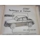 Renault Ondine Gordini Floride - RTA181 - 1961 Revue Technique Automobile