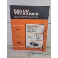 Renault R12 Gordini - RTA334 - 1974 Revue Technique Automobile