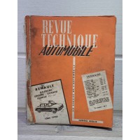 Renault Gordini Dauphine Ondine Floride de 56 a 65 - RTA réédition - Revue Technique Automobile