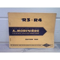 Renault R3 R4 - Catalogue pieces detachees 1969 A.Moriniere