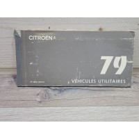 Citroen Carnet de poche H / HY C35 - 1979 Utilitaire