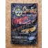 Drapeau "Mooneyes Spring Car Show"  Vintage 60x90cm - Idéal Déco Garage Loft ou autre