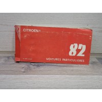 Citroen Carnet de poche 2CV LN GS CX - 1982