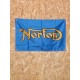 Drapeau "NORTON" Vintage 60x90cm - Idéal Déco Garage Loft ou autre