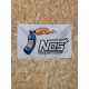 Drapeau "NOS energy drink" Vintage 60x90cm - Idéal Déco Garage Loft ou autre