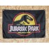 Drapeau "Jurassic Park" Vintage 60x90cm - Idéal Déco Garage Loft ou autre