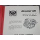 ALSTHOM Dieselair 120 - Moteur V6 V8 V10 V12 - Catalogue Piéces détachées
