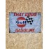 Drapeau "GULF Gasoline"  Vintage 60x90cm - Idéal Déco Garage Loft ou autre