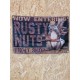 Drapeau "Rusty Nuts" Vintage 60x90cm - Idéal Déco Garage Loft ou autre