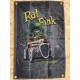 Drapeau "Rat Fink N°14" Vintage 60x90cm - Idéal Déco Garage Loft ou autre