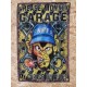 Drapeau "Monkey Garage" Vintage 60x90cm - Idéal Déco Garage Loft ou autre
