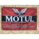 Drapeau "Motul" Vintage 60x90cm - Idéal Déco Garage Loft ou autre