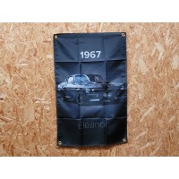 Drapeau "Eleanor 1967 60"chrono " Vintage 60x90cm - Idéal Déco Garage Loft ou autre