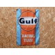 Drapeau "Gulf Racing Team" Vintage 60x90cm - Idéal Déco Garage Loft ou autre
