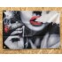 Drapeau "Femme qui fume" Vintage 60x90cm - Idéal Déco Garage Loft ou autre