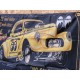 Drapeau "Mooneyes Speedway Car Show"  Vintage 60x90cm - Idéal Déco Garage Loft ou autre