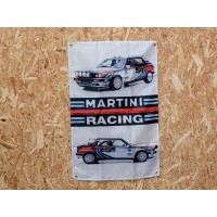 Drapeau "Martini Lancia Racing" Vintage 60x90cm - Idéal Déco Garage Loft ou autre