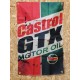 Drapeau "Castrol GTX" Vintage 60x90cm - Idéal Déco Garage Loft ou autre