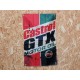 Drapeau "Castrol GTX" Vintage 60x90cm - Idéal Déco Garage Loft ou autre