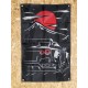 Drapeau "Voiture japonaise" Vintage 60x90cm - Idéal Déco Garage Loft ou autre