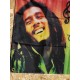 Drapeau "Bob Marley" Vintage 60x90cm - Idéal Déco cuisine Loft ou autre