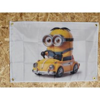 Drapeau "Pokemon Pikachu Detective" Vintage 60x90cm - Idéal Déco Garage Loft ou autre