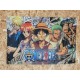 Drapeau "One Piece" Vintage 60x90cm - Idéal Déco cuisine Loft ou autre