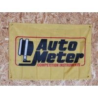 Drapeau "Autometer" 60x90cm - Idéal Déco Garage Loft ou autre