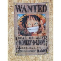 Drapeau "One Piece" Vintage 60x90cm - Idéal Déco cuisine Loft ou autre