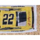 Drapeau "Voiture Nascar Pennzoil" Vintage 60x40cm - Idéal Déco Garage Loft ou autre