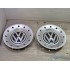 VW Bora Golf4 Jetta - 2 enjoliveurs de roue 16 pouces Origine VW - Diam 165mm